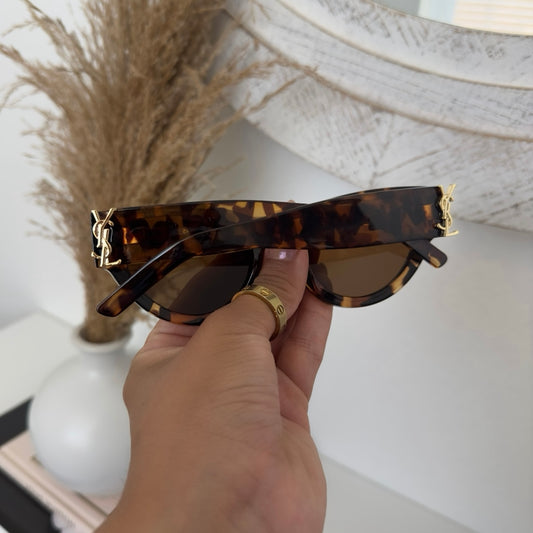 LUCIA SUNGLASSES - TURTOISE/GOLD