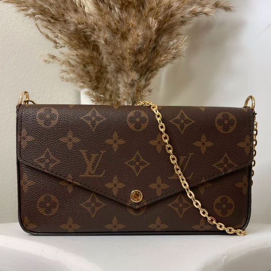 MARSEILLE BAG - MONOGRAM BROWN