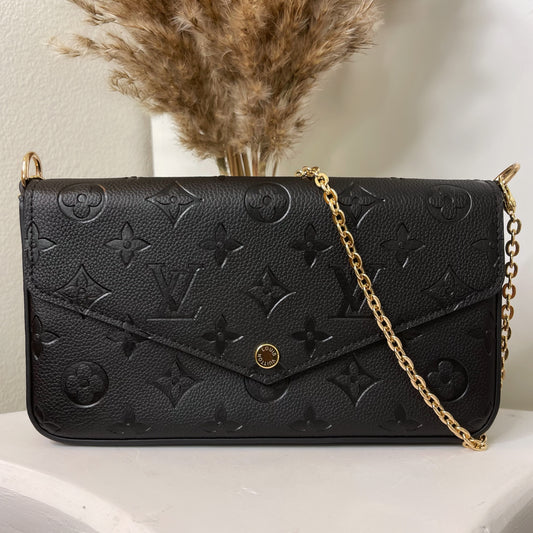 MARSEILLE BAG - MONOGRAM BLACK