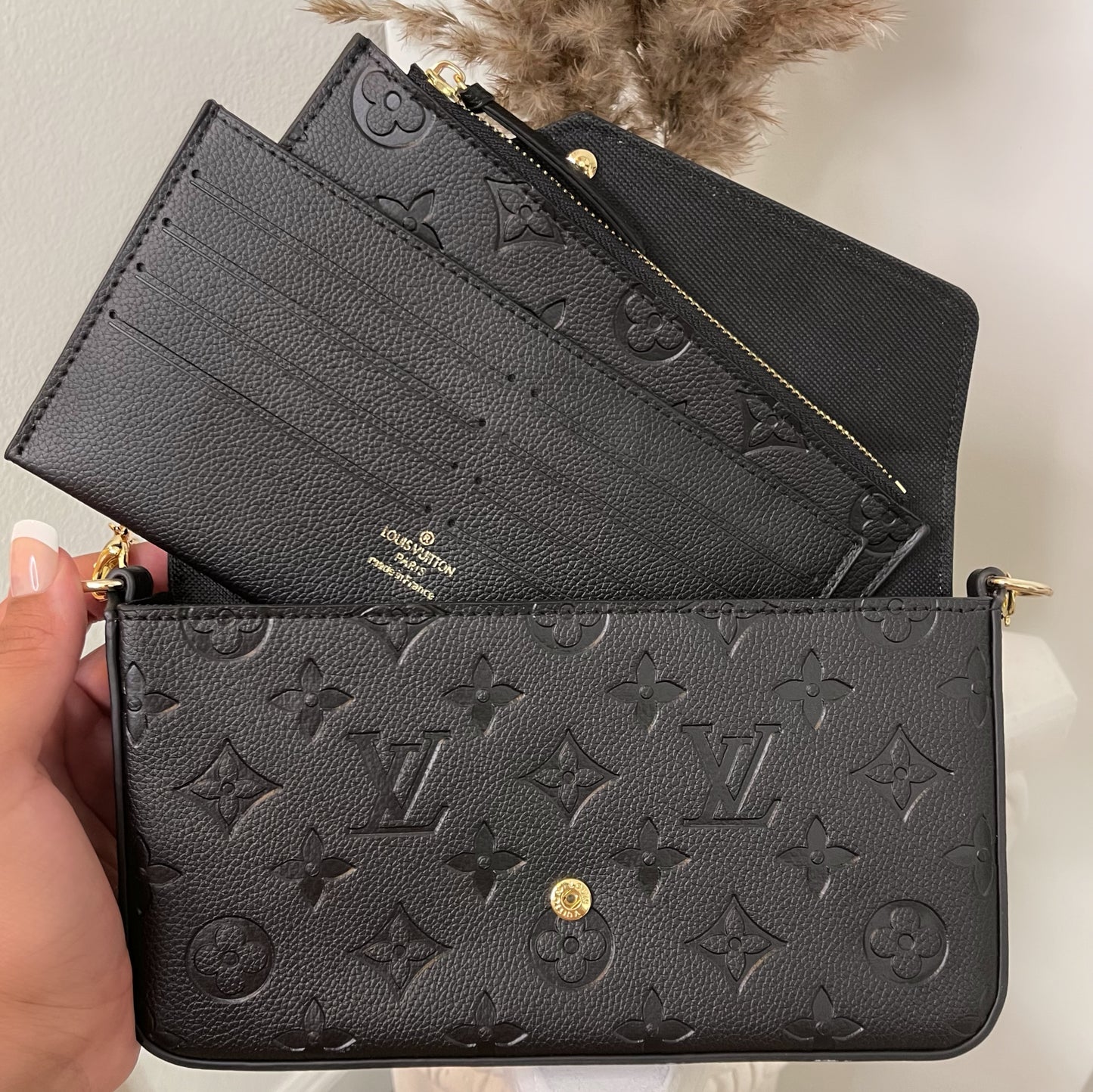 MARSEILLE BAG - MONOGRAM BLACK